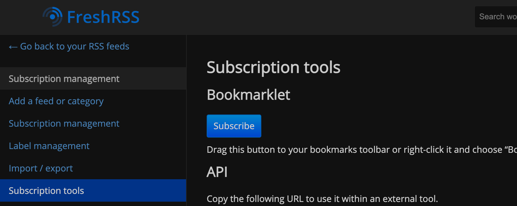 FreshRSS - Bookmarklet-1