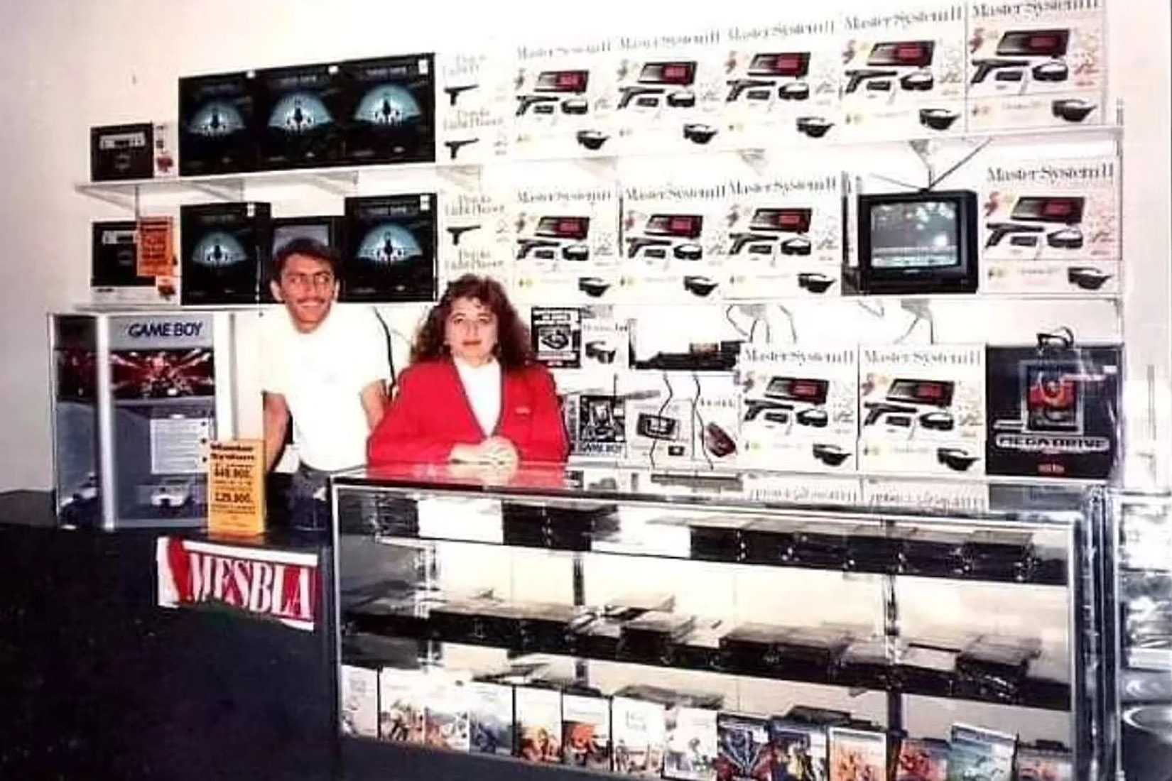 Game Store Mesbla in Fortaleza Brazil (1992)