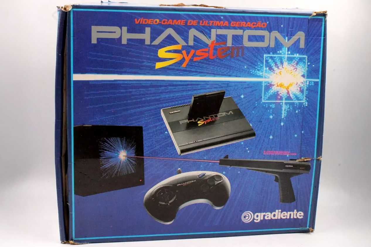 Gradiente Phantom System - Brazil NES clone - Box packaging