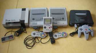 Hyundai branded Nintendo consoles collection
