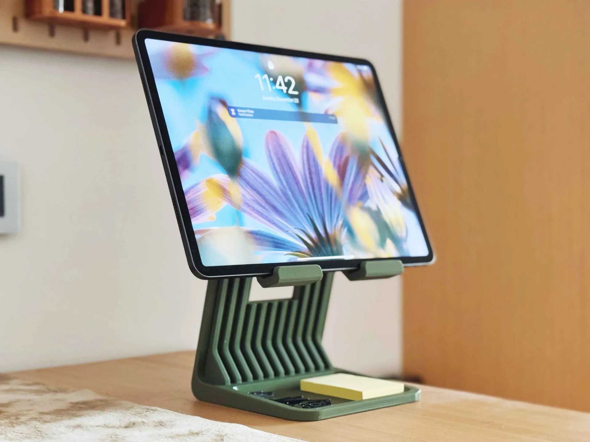 iPad tablet stand riser