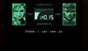 An image from the 1998 game Metal Gear Solid.