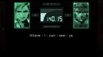 An image from the 1998 game Metal Gear Solid.