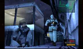 An image from the 1998 game Metal Gear Solid.