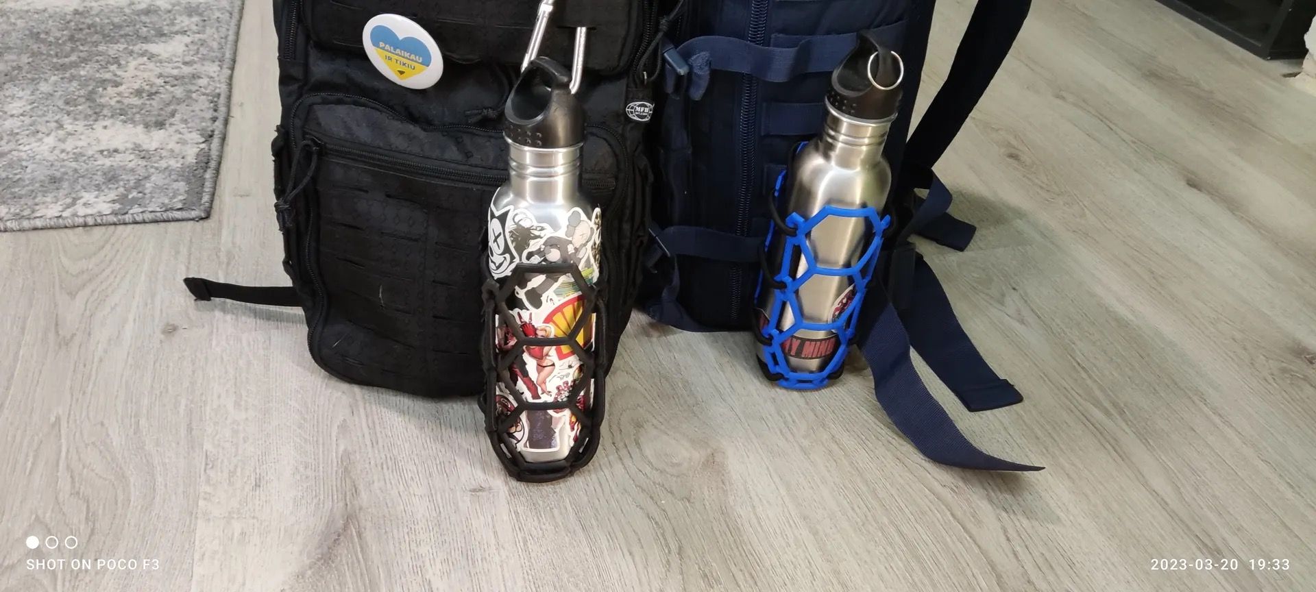 MOLLE water bottle holder