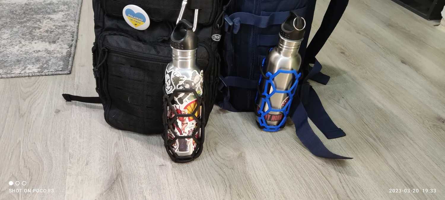 MOLLE water bottle holder