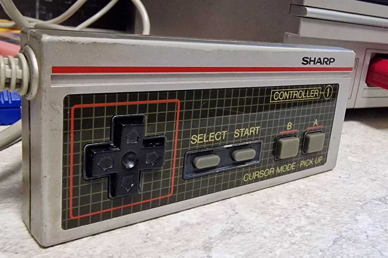 NES Sharp C1-TV Controller