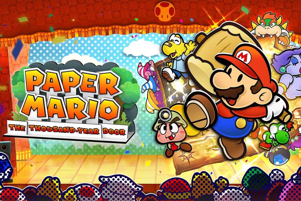 Paper Mario and the Thousand Year Door cover art