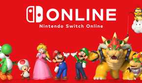 Nintendo Switch Online Main logo with mario characters