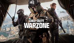 Call of Duty Warzone promo image with soldiers on plane