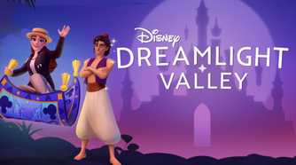 Disney Dreamlight Valley promotional image with Aladdin