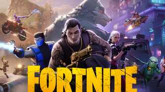Fortnite promo image with soldiers and wolves