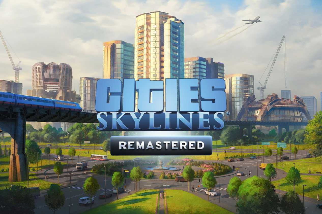 Cities Skylines promo image showing a city