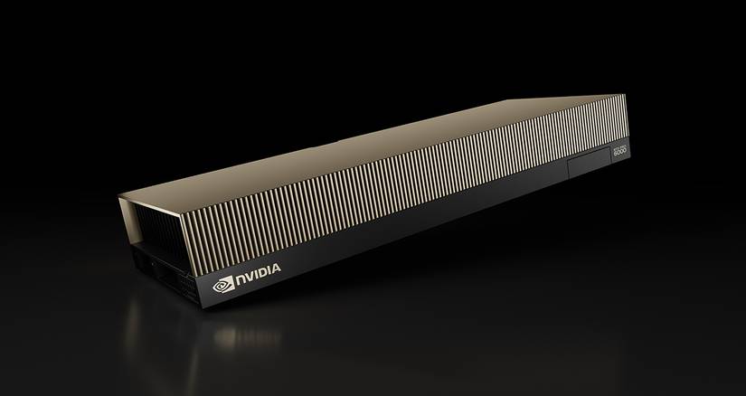 A render of Nvidia's Blackwell server GPU. 