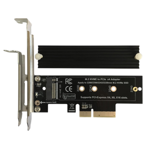 A transparent render of the Bejavr PCIe to NVMe card