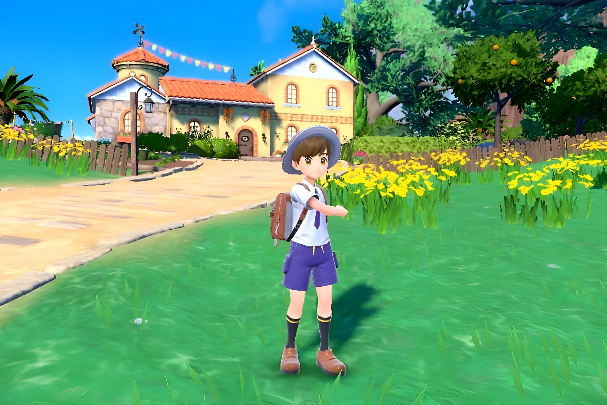 pokemon scarlet violet main character male