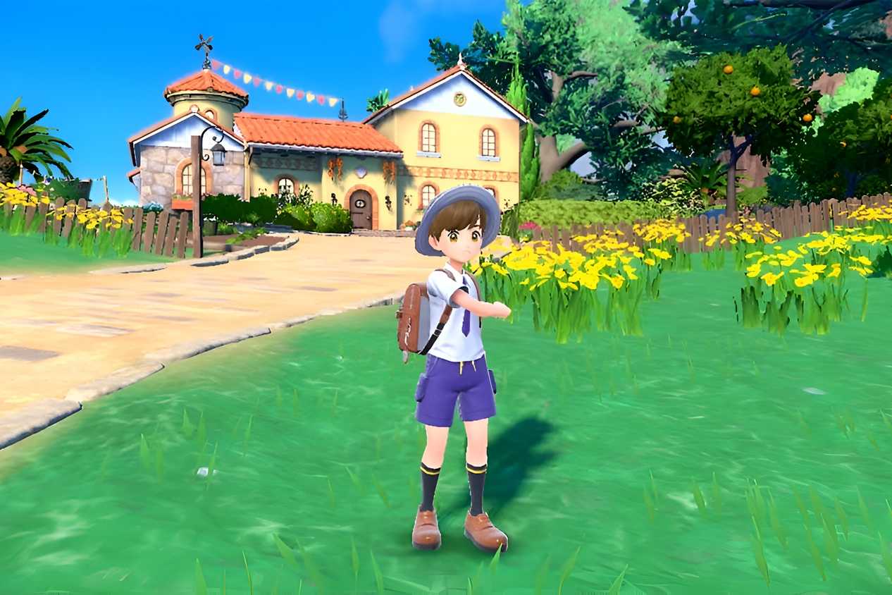 pokemon scarlet violet main character male