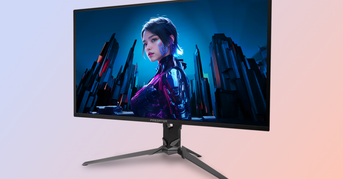 Acer's new Predator monitors offer big OLED screens for serious gaming