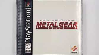 Metal Gear Solid for the Playstation