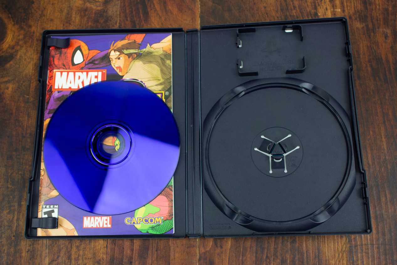 Marvel vs. Capcom 2 game for PS2