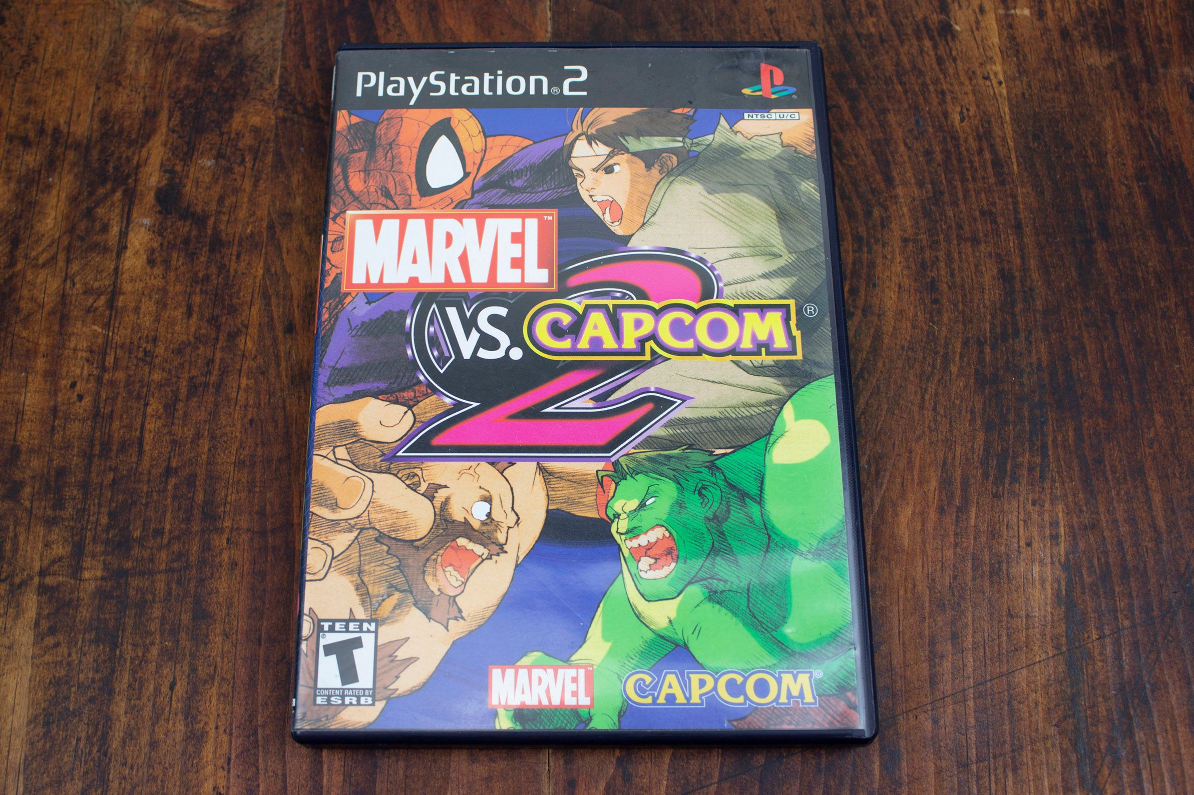 Marvel vs. Capcom 2 game for PS2