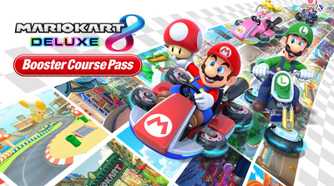 Screenshot from Mario Kart 8 Deluxe of the title screen