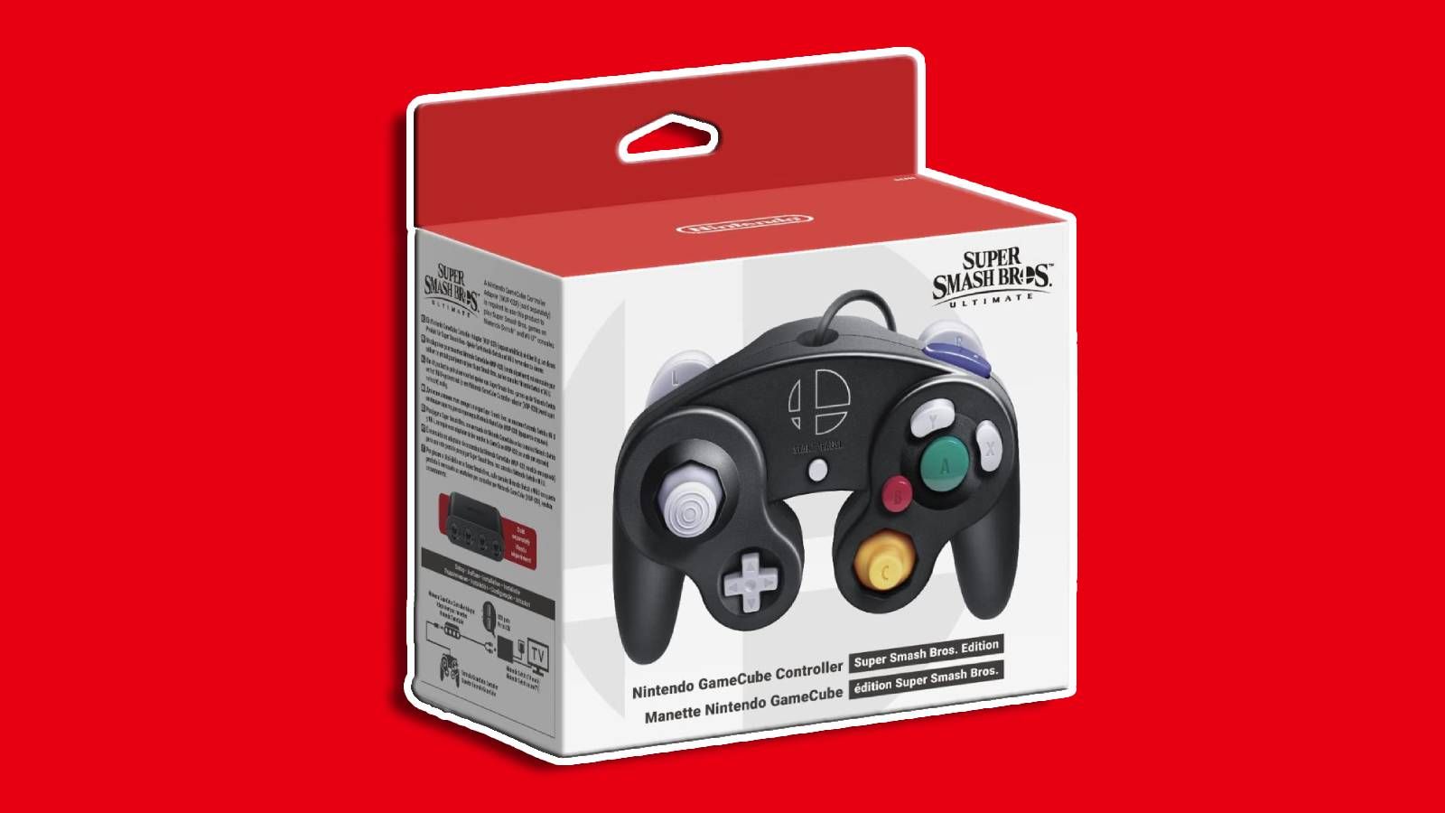 Screenshot from Nintendo Switch Online of the Gamecube Controller