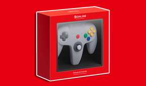 Screenshot from Nintendo Switch Online of the N64 controller