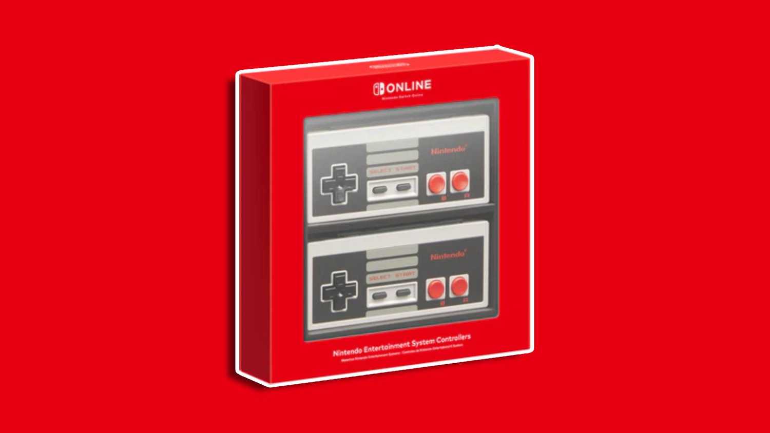Screenshot from Nintendo Switch Online of the NES controller