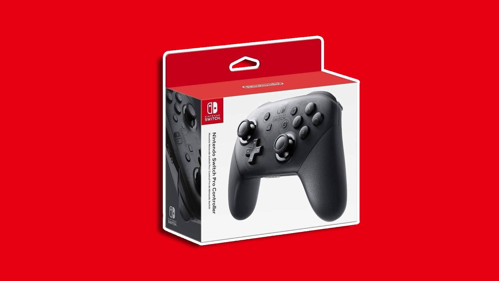 Screenshot from Nintendo Switch Online of the Pro Controller