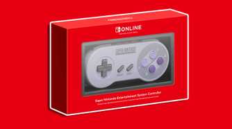 Screenshot from Nintendo Switch Online of the SNES controller