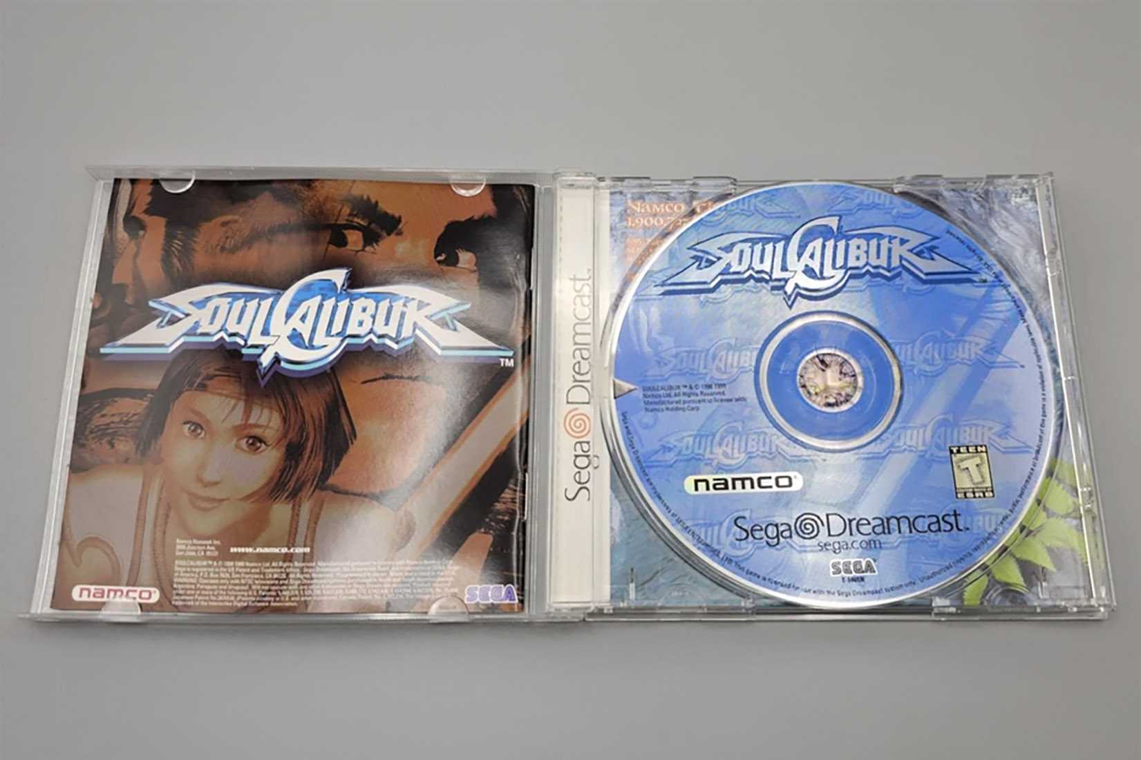 Soulcalibur game for Sega Dreamcast