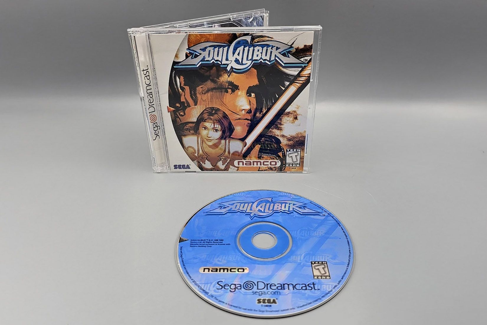 Soulcalibur game for Sega Dreamcast