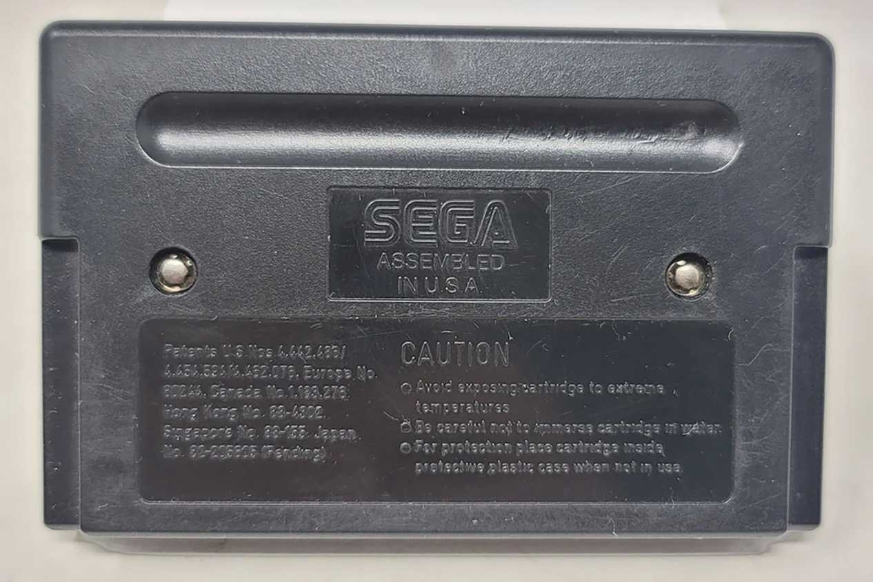 Sega Genesis Sonic the Hedgehog 3 game cartridge back