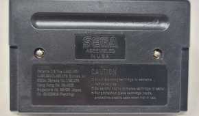 Sega Genesis Sonic the Hedgehog 3 game cartridge back