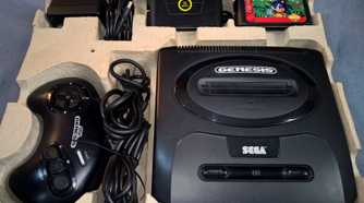 Sega Genesis in open box