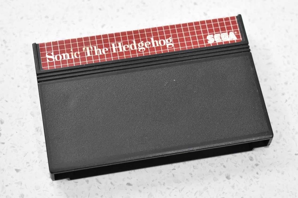Sega Master System Sonic The Hedgehog Cartridge