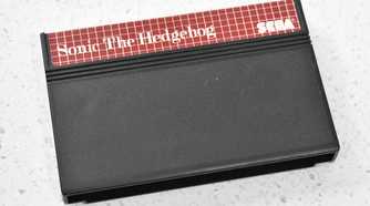Sega Master System Sonic The Hedgehog Cartridge