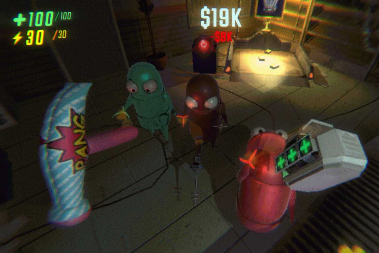 REPO characters playing in store