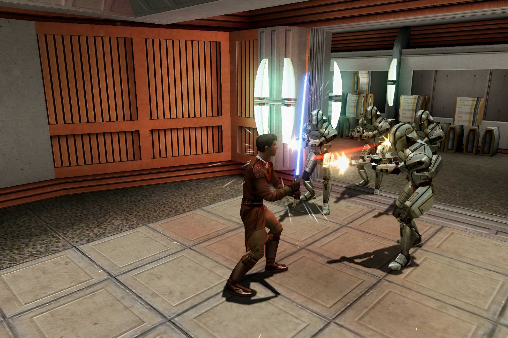A screenshot from the game "Star wars: Knights of the Old Republic".