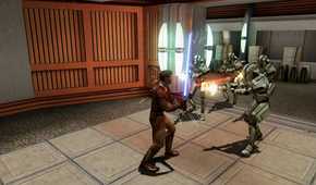 A screenshot from the game "Star wars: Knights of the Old Republic".