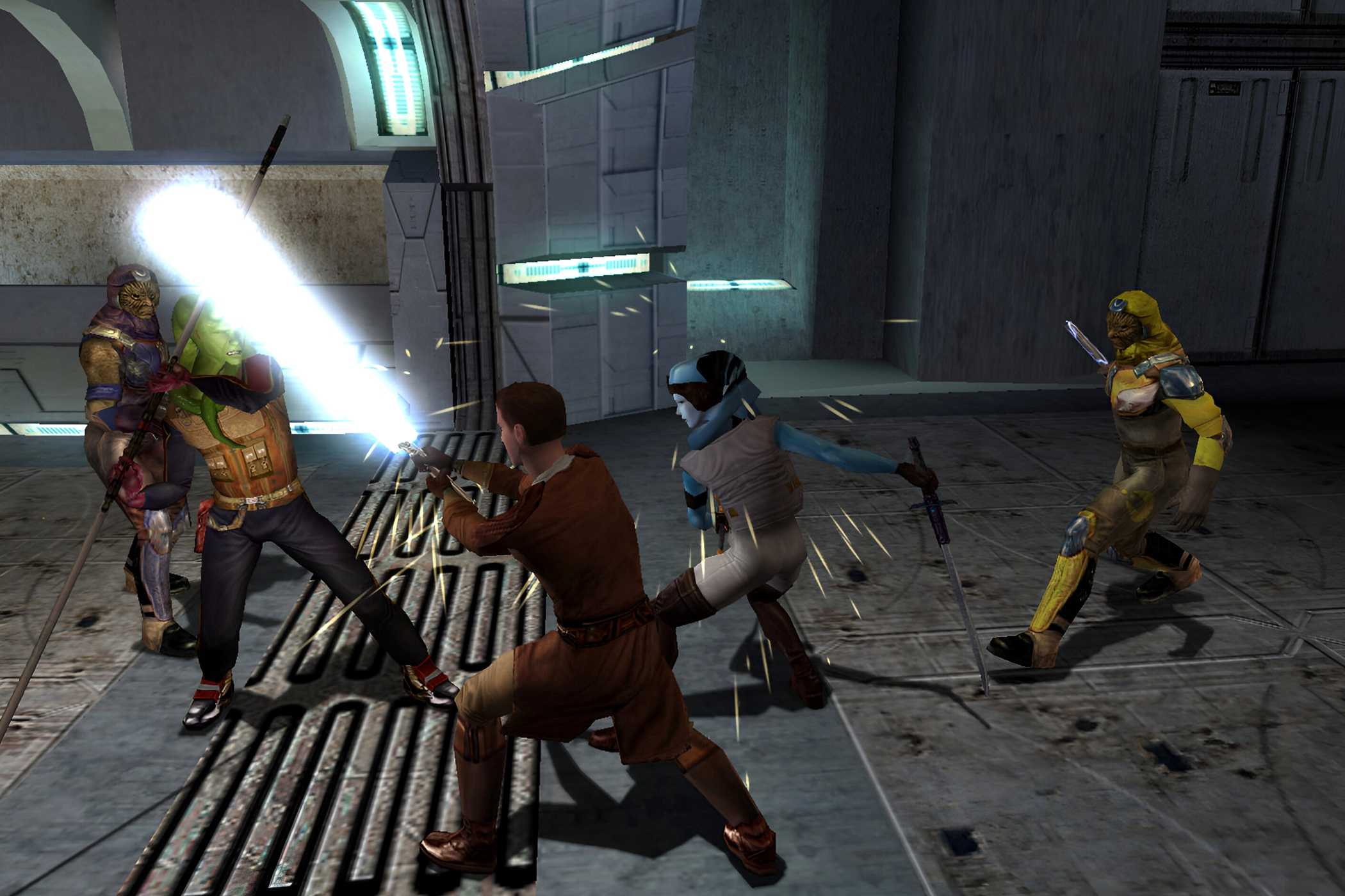 A screenshot from the game "Star wars: Knights of the Old Republic".
