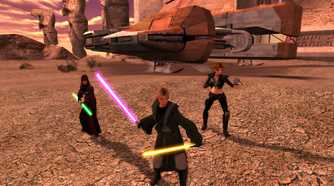 An image from the game Star Wars: Knights of the Old Republic II.