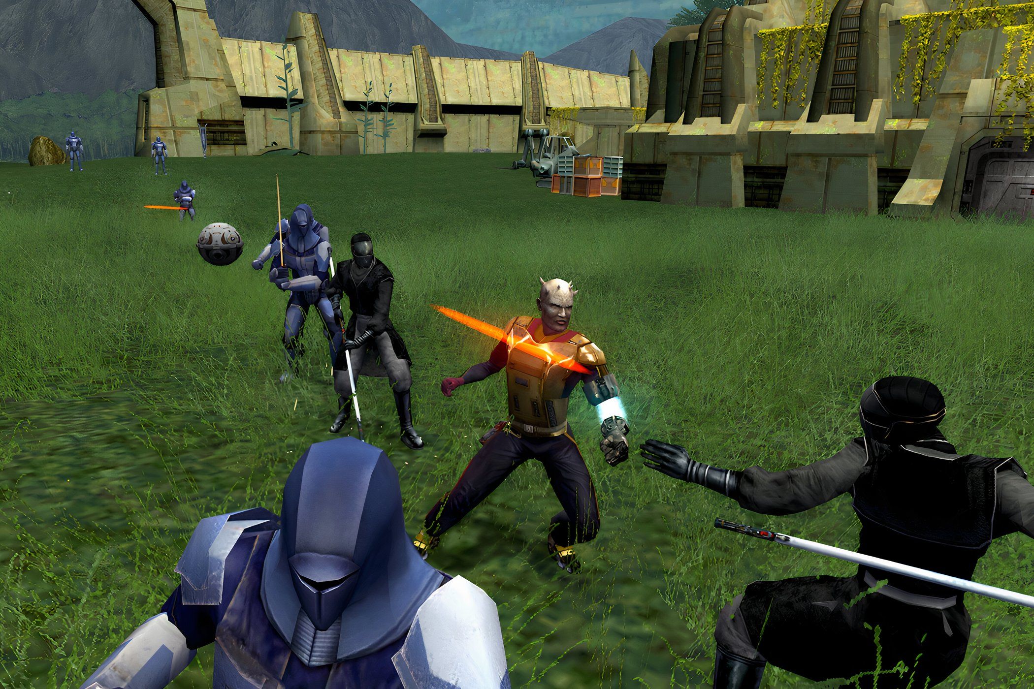 An image from the game Star Wars: Knights of the Old Republic II.