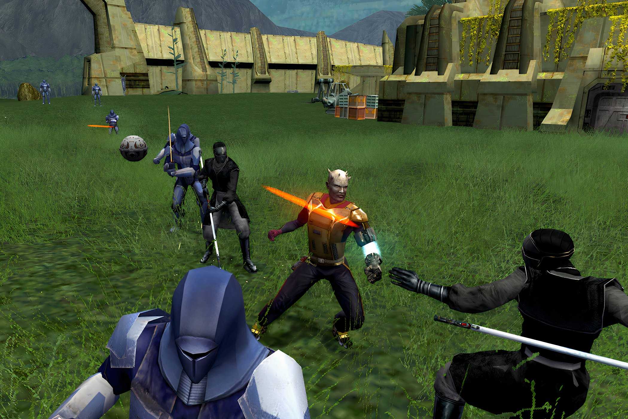 An image from the game Star Wars: Knights of the Old Republic II.