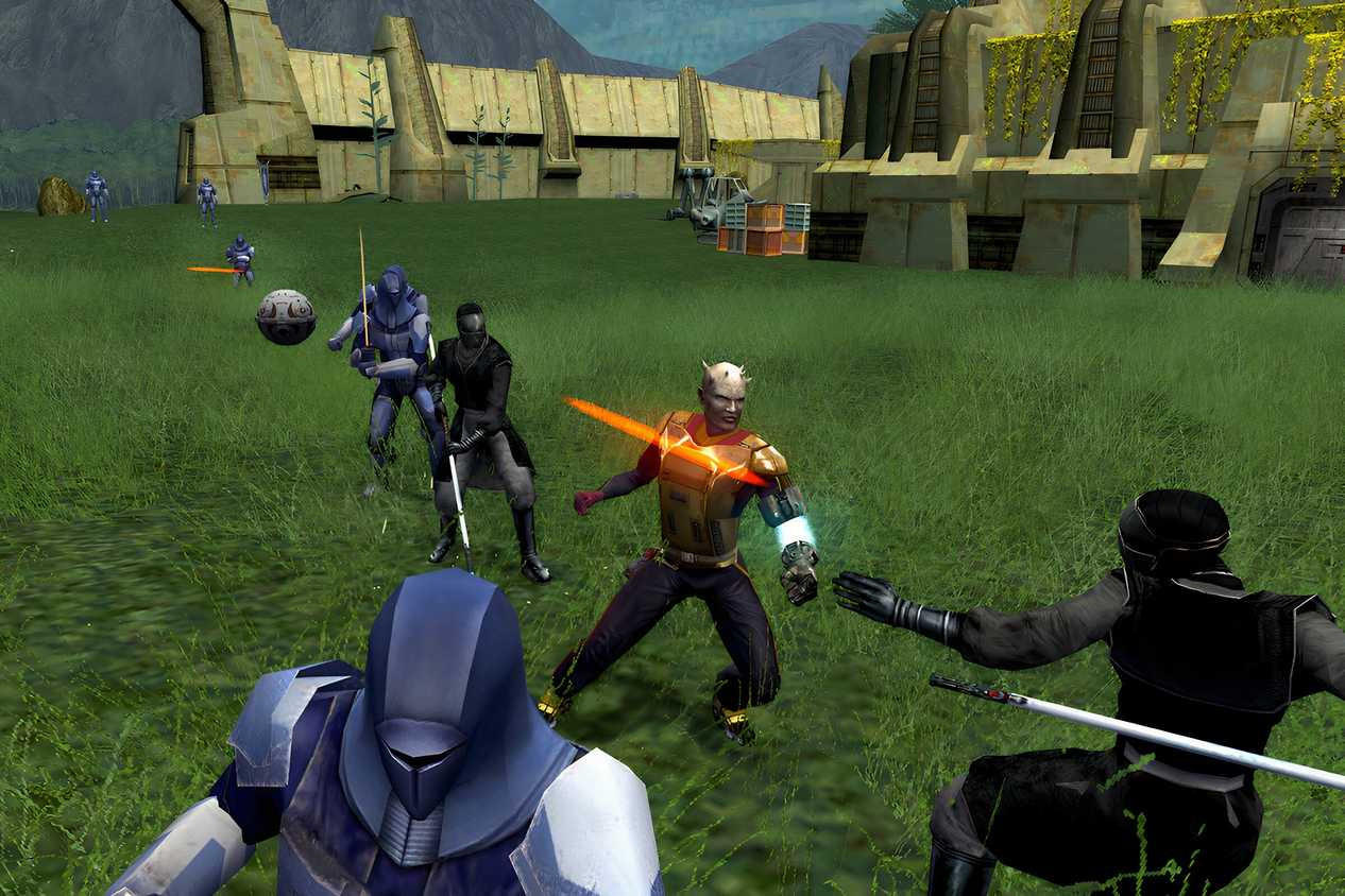 An image from the game Star Wars: Knights of the Old Republic II.