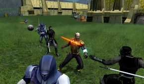 An image from the game Star Wars: Knights of the Old Republic II.