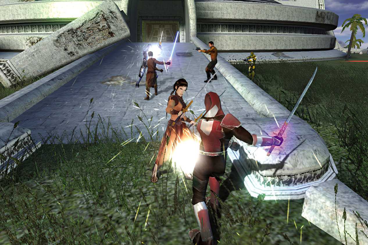 A screenshot from the game "Star wars: Knights of the Old Republic".