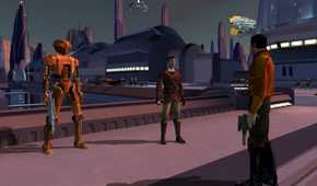A screenshot from the game "Star wars: Knights of the Old Republic".