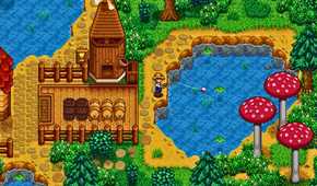 A screenshot from the game Stardew Valley.